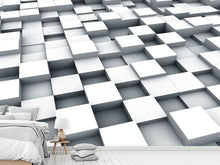Load image into Gallery viewer, Photo Wallpaper 3D Cube