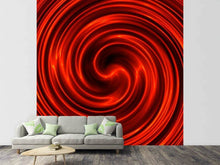 Load image into Gallery viewer, Photo Wallpaper Abstract Red Whirl