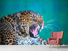 Load image into Gallery viewer, Photo Wallpaper Attention Leopard