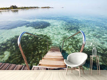 Load image into Gallery viewer, Photo Wallpaper Bath In The Sea.