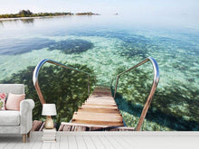 Load image into Gallery viewer, Photo Wallpaper Bath In The Sea.