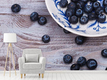 Load image into Gallery viewer, Photo Wallpaper Blueberries
