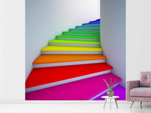 Load image into Gallery viewer, Photo Wallpaper Colorful Stairs