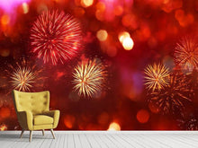 Load image into Gallery viewer, Photo Wallpaper Colorful Fireworks