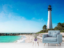 Load image into Gallery viewer, Photo Wallpaper Cape Florida Ligthhouse