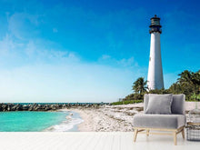 Load image into Gallery viewer, Photo Wallpaper Cape Florida Ligthhouse