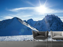 Load image into Gallery viewer, Photo Wallpaper The Mountain In Snow
