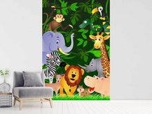Load image into Gallery viewer, Photo Wallpaper Jungle Safari