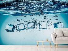 Load image into Gallery viewer, Photo Wallpaper Ice Quadro