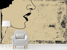 Load image into Gallery viewer, Photo Wallpaper Woman Portrait In Grunge Style