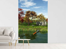 Load image into Gallery viewer, Photo Wallpaper House At Sea