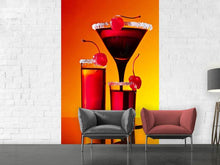 Load image into Gallery viewer, Photo Wallpaper Cherry cocktail
