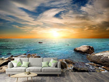 Load image into Gallery viewer, Photo Wallpaper Seawater