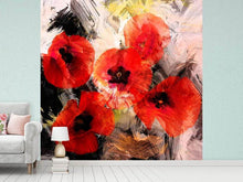 Load image into Gallery viewer, Photo Wallpaper Poppy Portrayal
