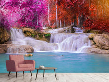 Load image into Gallery viewer, Photo Wallpaper Paradisiacal Waterfall