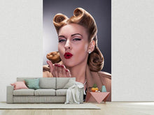 Load image into Gallery viewer, Photo Wallpaper Pin Up Kiss