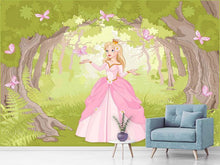 Load image into Gallery viewer, Photo Wallpaper Princess in the Wood