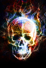 Load image into Gallery viewer, Photo Wallpaper Psychedelic Skull