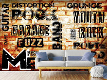 Load image into Gallery viewer, Photo Wallpaper Rock In Grunge Style