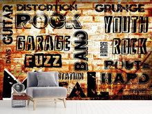 Load image into Gallery viewer, Photo Wallpaper Rock In Grunge Style