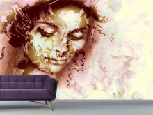 Load image into Gallery viewer, Photo Wallpaper Romantic Portrait Of A Beauty