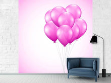 Load image into Gallery viewer, Photo Wallpaper Pink Balloons