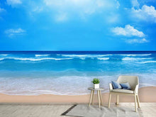 Load image into Gallery viewer, Photo Wallpaper Gentle Beach Waves