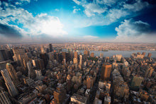Load image into Gallery viewer, Photo Wallpaper Skyline Over The Rooftops Of Manhattan