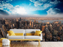Load image into Gallery viewer, Photo Wallpaper Skyline Over The Rooftops Of Manhattan