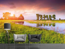 Load image into Gallery viewer, Photo Wallpaper Sunset On Lake
