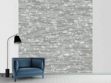 Load image into Gallery viewer, Photo Wallpaper Stone Wall In Gray