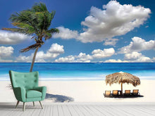 Load image into Gallery viewer, Photo Wallpaper Beach On The Blue Lagoon