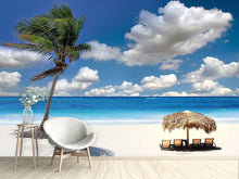 Load image into Gallery viewer, Photo Wallpaper Beach On The Blue Lagoon