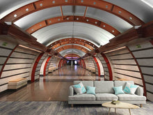 Load image into Gallery viewer, Photo Wallpaper Metro Station