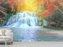 Load image into Gallery viewer, Photo Wallpaper Waterfall In Light