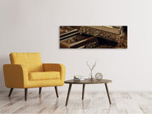 Load image into Gallery viewer, Panoramic Canvas Print Black chocolate