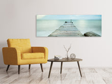 Load image into Gallery viewer, Panoramic Canvas Print A place of silence