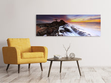 Load image into Gallery viewer, Panoramic Canvas Print Natural force water
