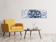 Load image into Gallery viewer, Panoramic Canvas Print Ripe dandelion Close up