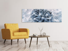 Load image into Gallery viewer, Panoramic Canvas Print Ripe dandelion Close up