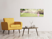 Load image into Gallery viewer, Panoramic Canvas Print Little fairy