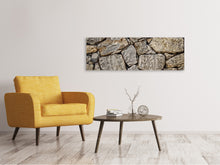 Load image into Gallery viewer, Panoramic Canvas Print Giant stones