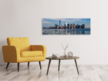 Load image into Gallery viewer, Panoramic Canvas Print New York in winter