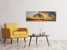 Load image into Gallery viewer, Panoramic Canvas Print A lonely tree