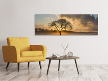 Load image into Gallery viewer, Panoramic Canvas Print A lonely tree