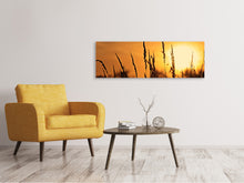 Load image into Gallery viewer, Panoramic Canvas Print Sunrise on the field