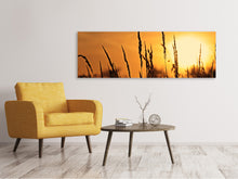 Load image into Gallery viewer, Panoramic Canvas Print Sunrise on the field