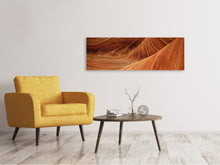 Load image into Gallery viewer, Panoramic Canvas Print The movement