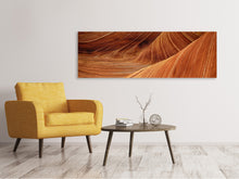 Load image into Gallery viewer, Panoramic Canvas Print The movement