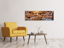 Load image into Gallery viewer, Panoramic Canvas Print Mountain waters